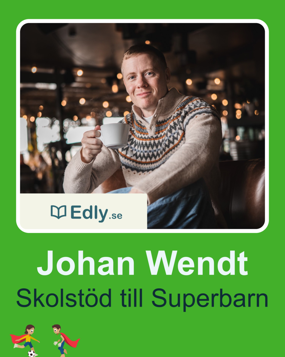 Johan Wendt, grundare av Edly.se